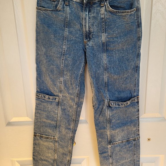 H&M Jeans Youth size 13-14ca straight cargo - Picture 9 of 11